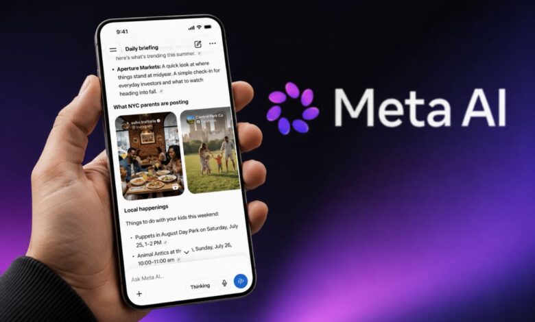 "ميتا" تعزز قدرات مساعدها الذكي "Meta AI" بإدماج أدوات الإنتاجية وتنظيم المهام - "ميتا" تعزز قدرات مساعدها الذكي "Meta AI" بإدماج أدوات الإنتاجية وتنظيم المهام - "ميتا" تعزز قدرات مساعدها الذكي "Meta AI" بإدماج أدوات الإنتاجية وتنظيم المهام - "ميتا" تعزز قدرات مساعدها الذكي "Meta AI" بإدماج أدوات الإنتاجية وتنظيم المهام - "ميتا" تعزز قدرات مساعدها الذكي "Meta AI" بإدماج أدوات الإنتاجية وتنظيم المهام - Meta Upgrades 'Meta AI' with Productivity Tools and Automated Task Management - Meta Upgrades 'Meta AI' with Productivity Tools and Automated Task Management